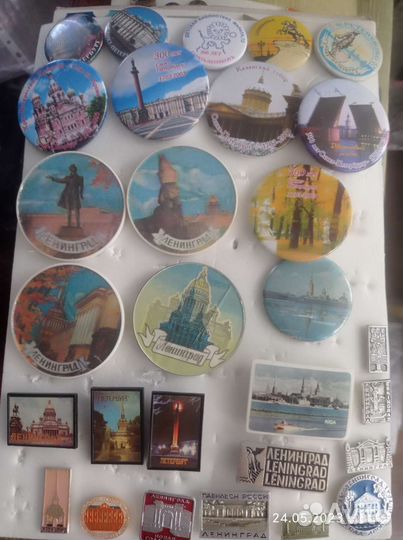 Знаки и значки СССР Ленинград и пригороды