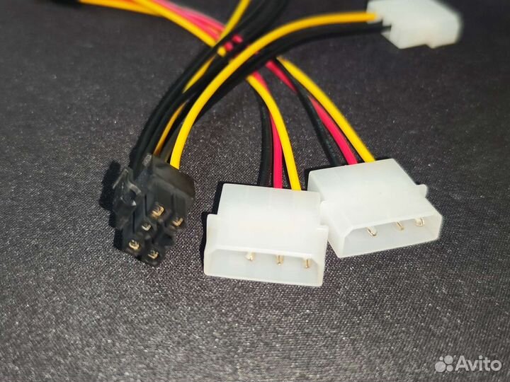 Переходники 6pin-8pin, Molex-8pin PCI-E