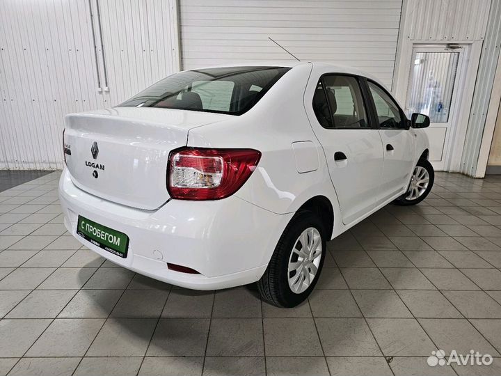Renault Logan 1.6 МТ, 2018, 37 343 км