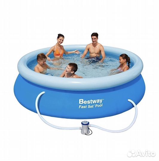 Бассейн Bestway Fast Set 57270, 305х76 см