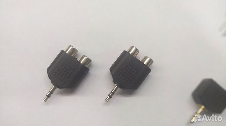 Аудио переходник Jack 3.5 Тюльпан