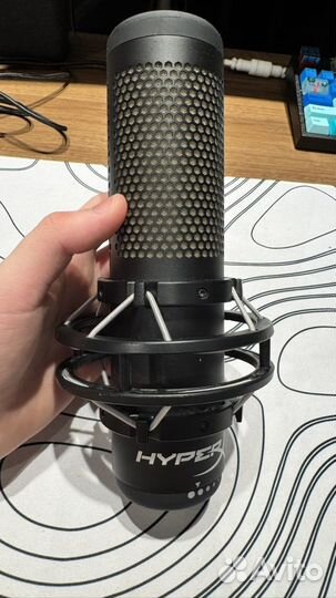 Микрофон hyperx quadcast