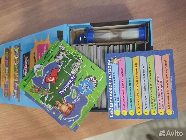 2 настольные игры Brain Box развивающие