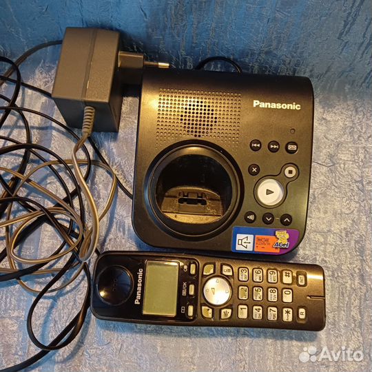 Стационарный телефон panasonic с автоответчиком