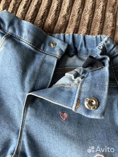 Джинсы на девочку 86