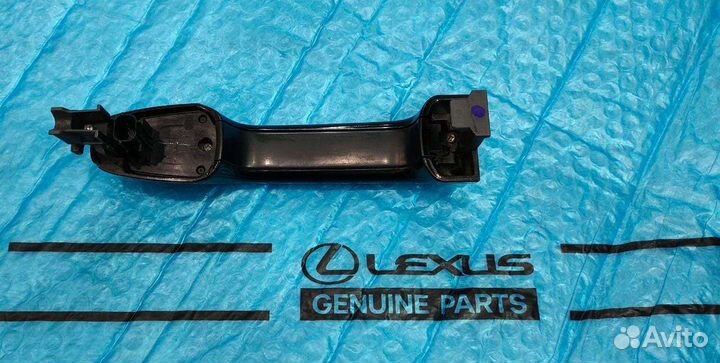 Ручка двери Лексус Lx 570 правая черная 2015-2021