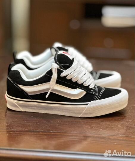 Vans Knu School White-Black оригинал