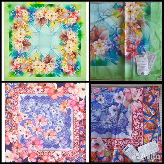 Павловопосадский платок новый