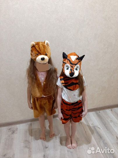 Плюшевые костюмы детские