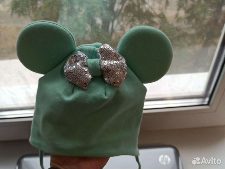 Шапка с ушками