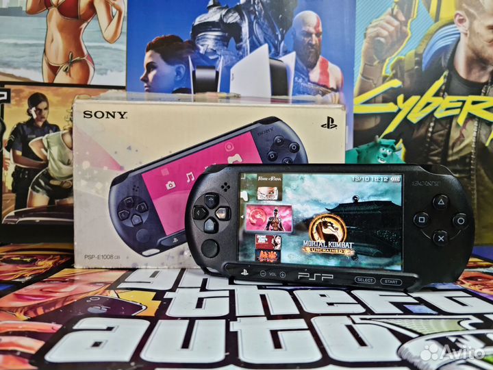 Sony PSP E1008 Street 20 Игр