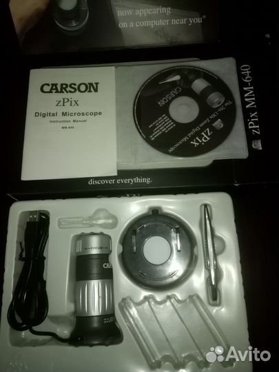 Цифровой микроскоп carson zPix MM-640