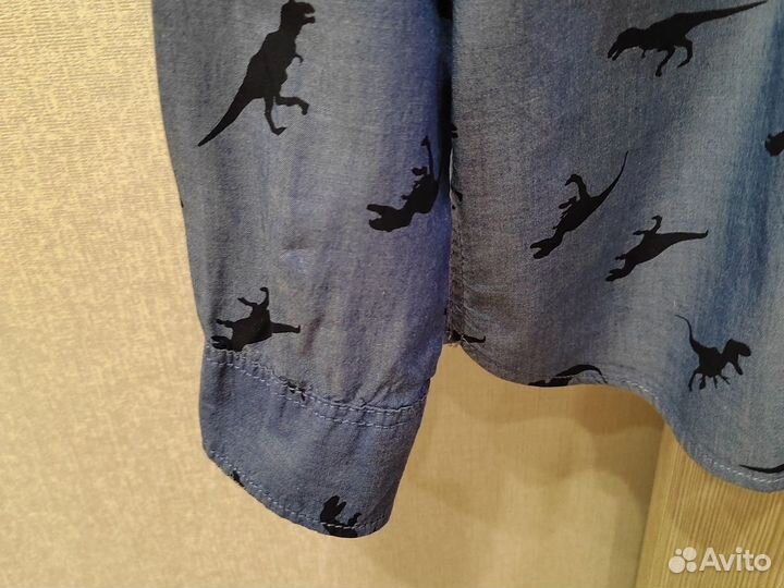 Рубашка для мальчика 122 128