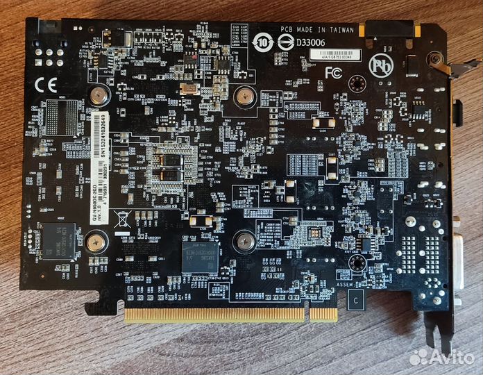 Видеокарта gigabyte Geforce GTX 950 2 gb