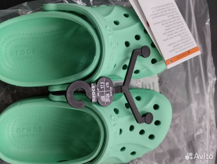 Сабо новые crocs c10