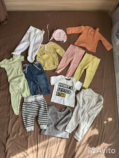Пакет одежды на девочку 62-68