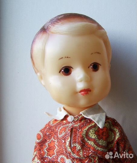Редкая кукла мальчик СССР