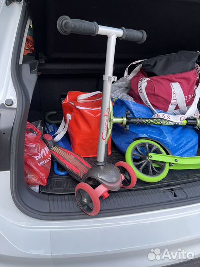 Самокат детский трехколесный