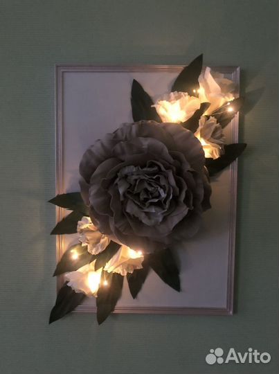 Картина 3D Роза