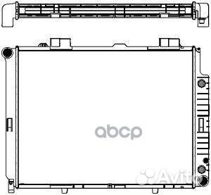 Радиатор охлаждения двигателя MB W210 -02 640X