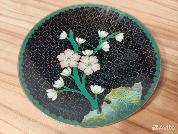 Набор солонка и перечница Клуазоне