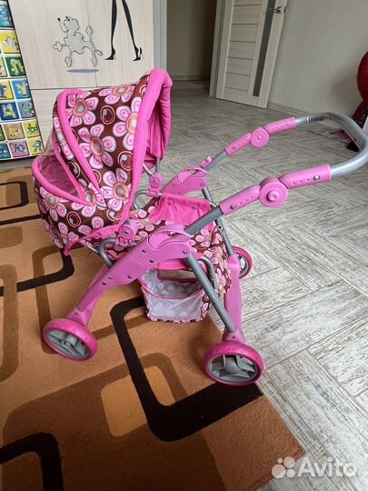 Коляска детская для кукол с переноской