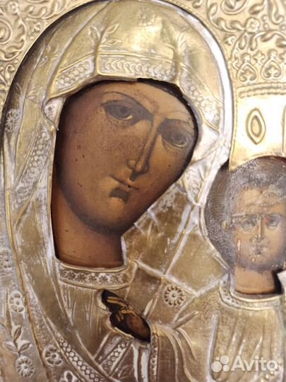 Старинные иконы в окладе