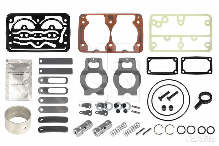 Рмк компрессора scania: клап., прокл., упл., ре