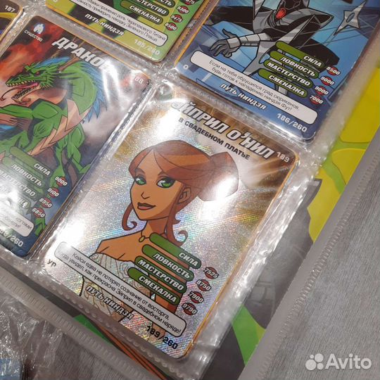 Карточки Черепашки-ниндзя