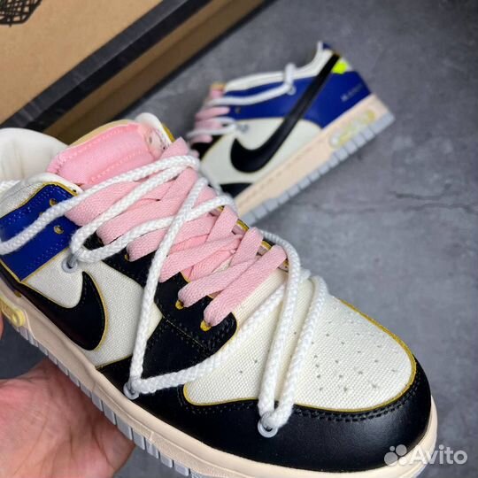 Кроссовки Nike Dunk Low x Off White Размеры 41-45