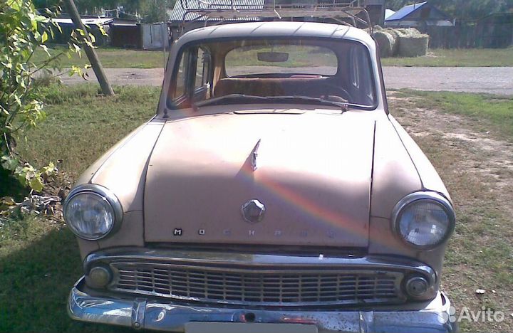 Москвич 407 1.4 МТ, 1962, 75 000 км