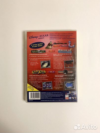 Disney Hotshots Monsters, Inc.зар лицензия DVD-box