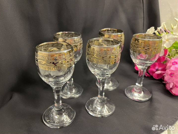 Набор рюмок стекло 5шт 50мл