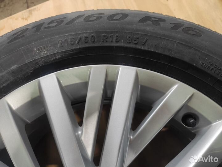 Новые колеса R16 на VW Taos, оригинал, лето
