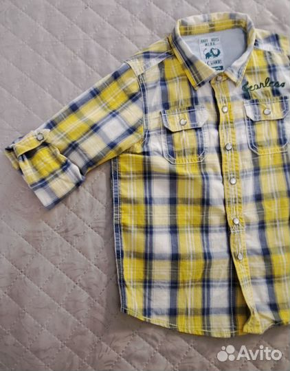 Рубашка для мальчика 92-98см