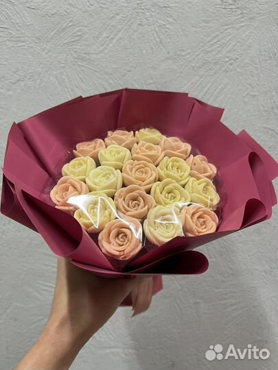 Букет из шоколадных роз