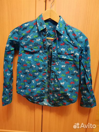 Рубашка для мальчика, рост 134