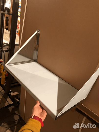 Полка из нержавейки 1,5м