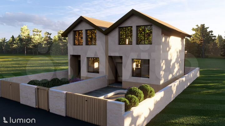 Дом 72 м² на участке 1,3 сот.