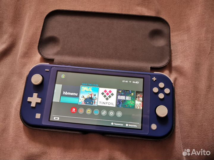 Nintendo switch lite прошитая