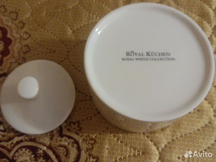 Сахарница фарфоровая