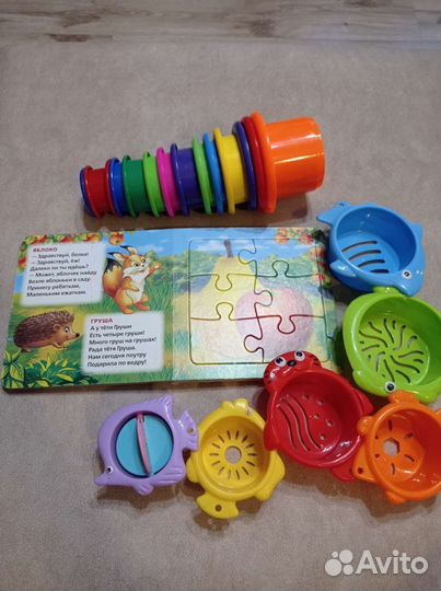 Развивающие игрушки 2+
