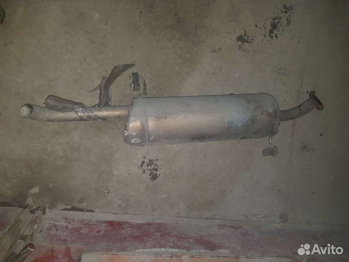 Kia rio 3глушитель