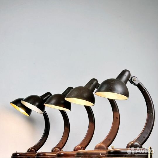 Винтажные настольные лампы