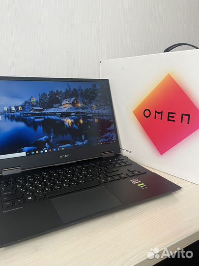 Игровой ноутбук hp omen 15 ryzen 5 1660ti