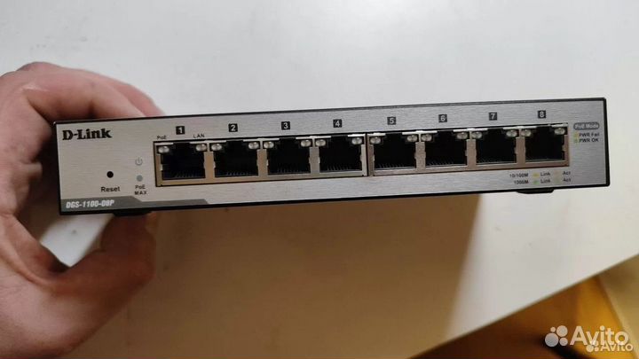 Сетевой коммутатор с питанием рое