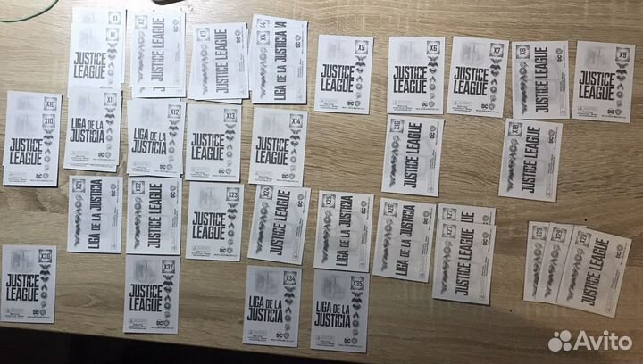 Наклейки Лига Справедливости Panini