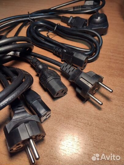 Кабель питания 10А 250V для компьютера монитора