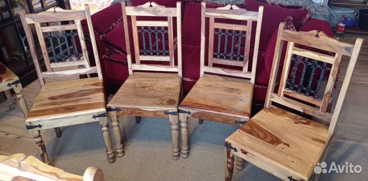 Стулья Комплект из Палисандра ручной работы