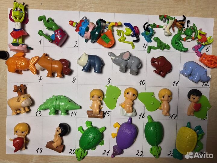 Киндер игрушки 8
